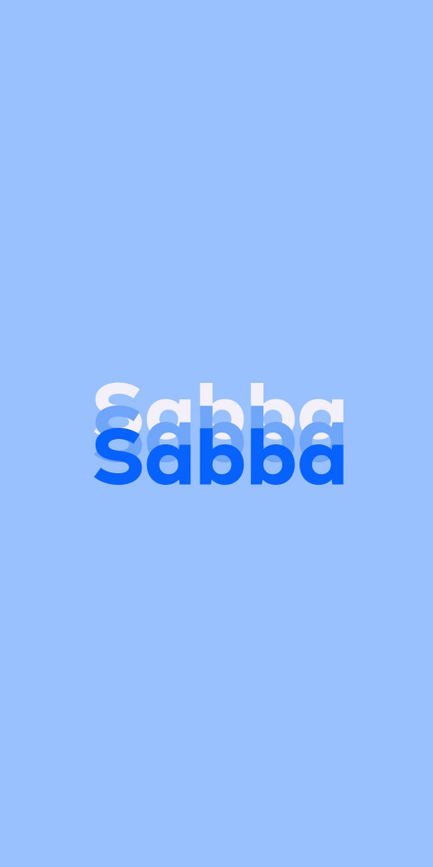 Free photo of Name DP: Sabba