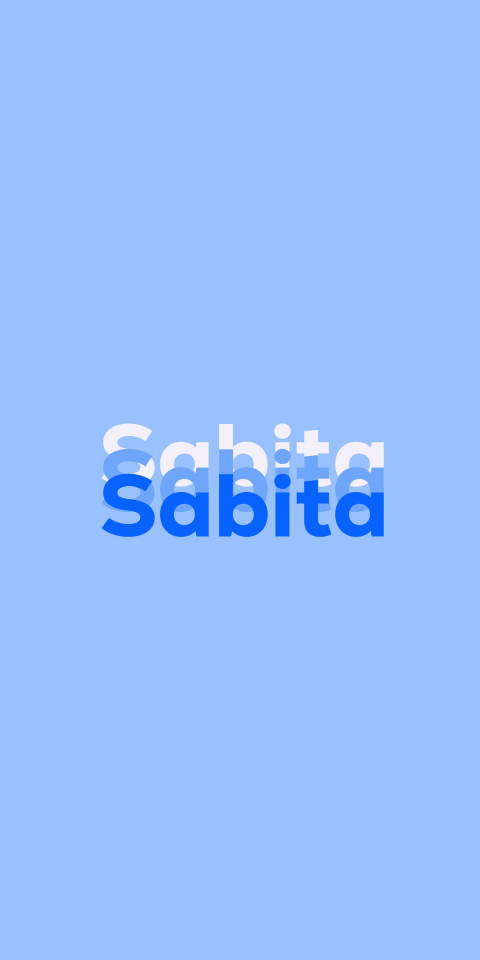 Free photo of Name DP: Sabita