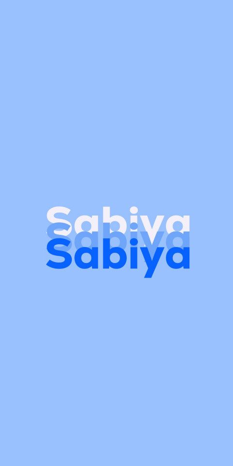Free photo of Name DP: Sabiya