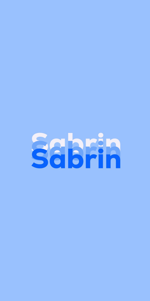 Free photo of Name DP: Sabrin