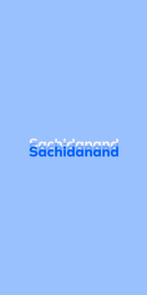Free photo of Name DP: Sachidanand