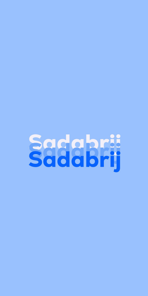 Free photo of Name DP: Sadabrij