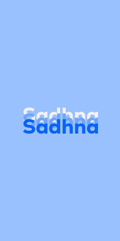 Free photo of Name DP: Sadhna