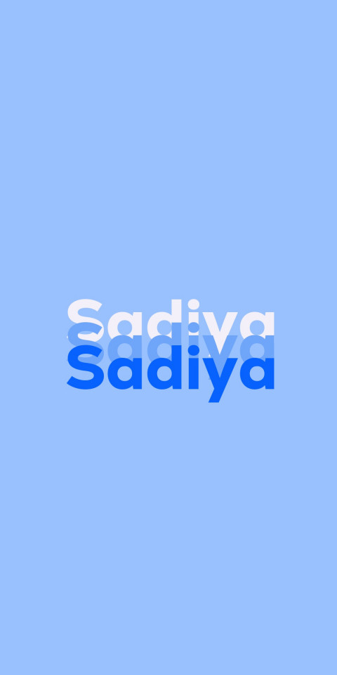 Free photo of Name DP: Sadiya