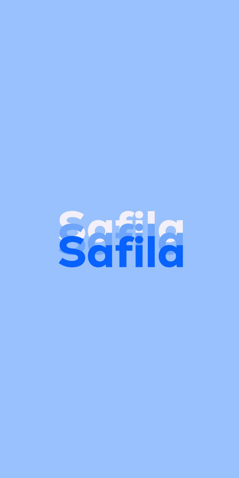 Free photo of Name DP: Safila