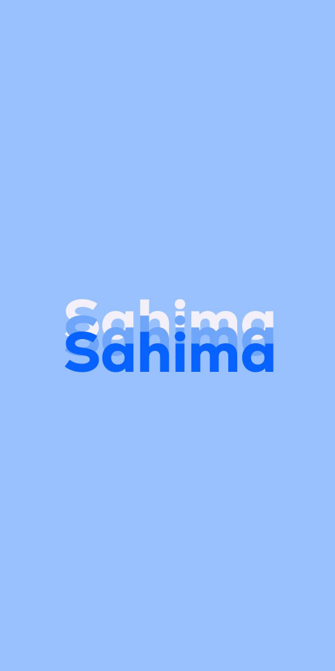 Free photo of Name DP: Sahima