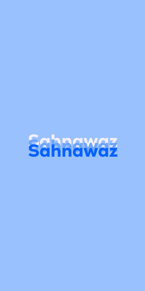 Free photo of Name DP: Sahnawaz