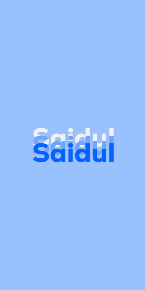 Free photo of Name DP: Saidul