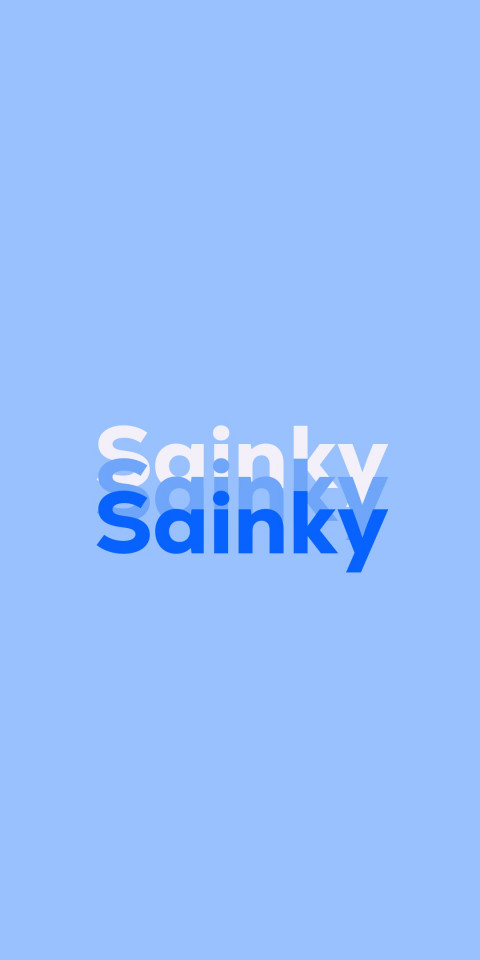 Free photo of Name DP: Sainky