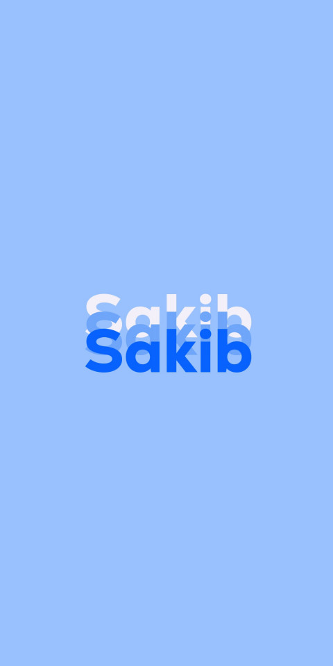 Free photo of Name DP: Sakib