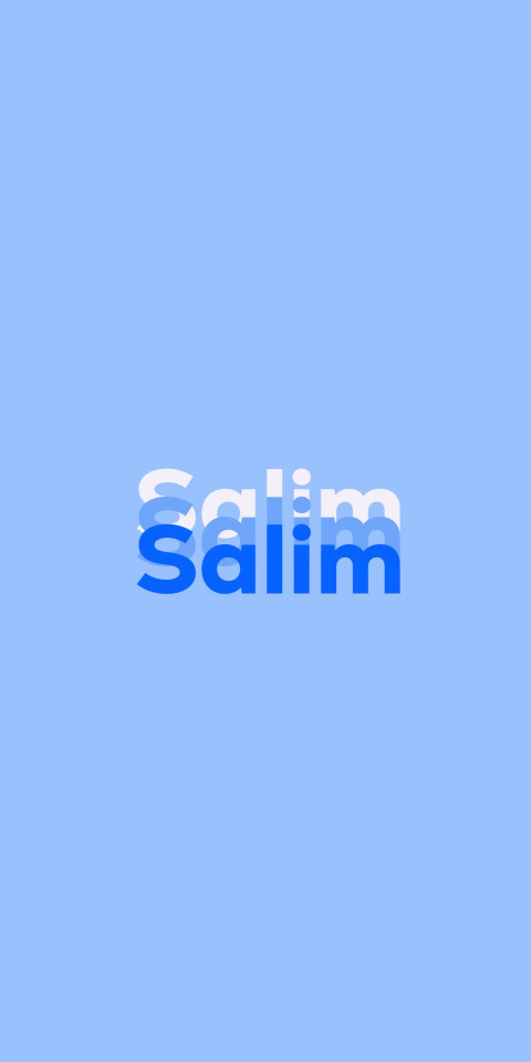 Free photo of Name DP: Salim