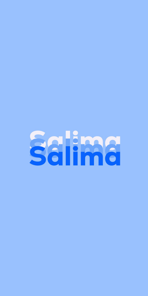 Free photo of Name DP: Salima