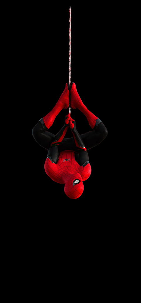 Free photo of Samsung Galaxy S23 Ultra Spider Man Hanging