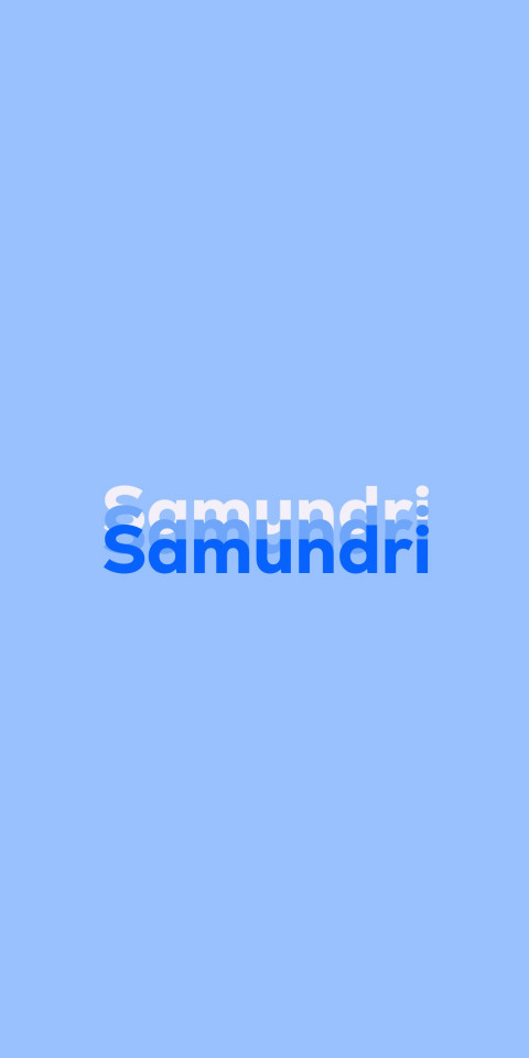 Free photo of Name DP: Samundri