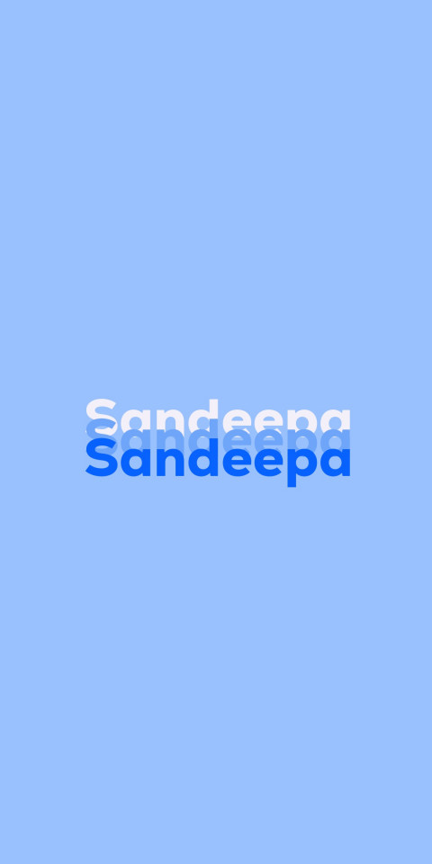 Free photo of Name DP: Sandeepa