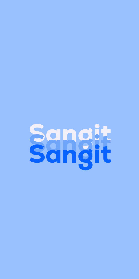 Free photo of Name DP: Sangit