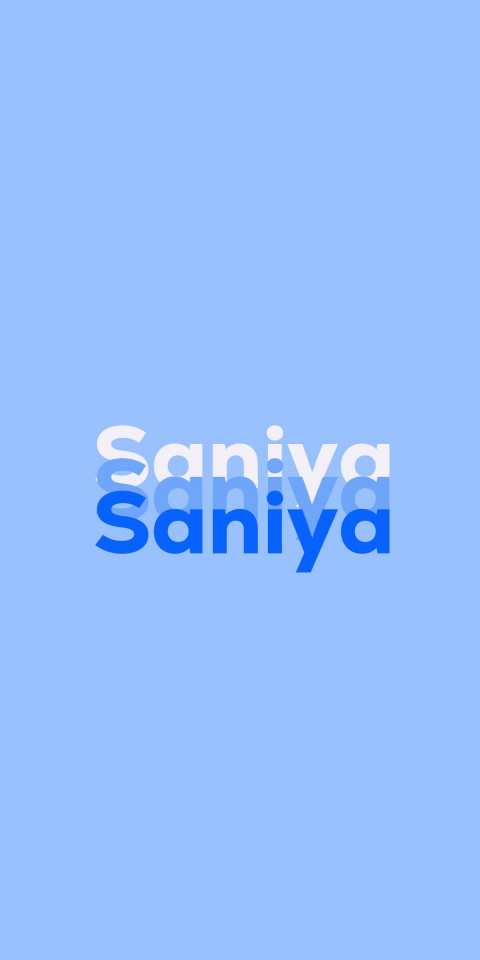 Free photo of Name DP: Saniya