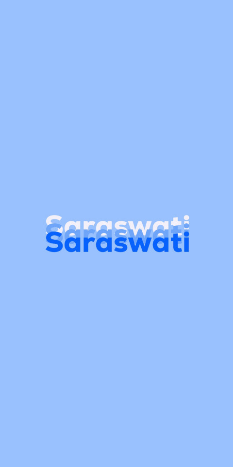 Free photo of Name DP: Saraswati