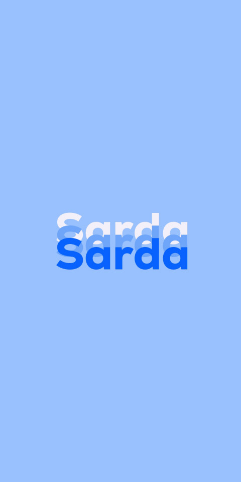 Free photo of Name DP: Sarda