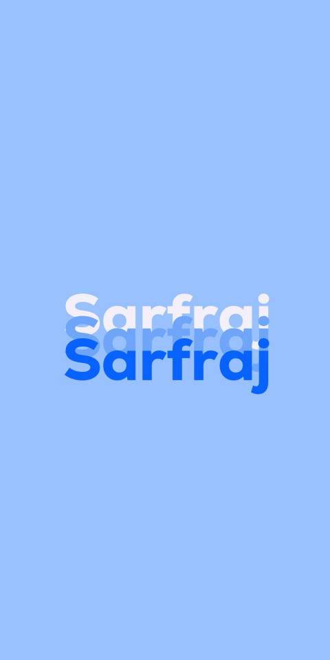 Free photo of Name DP: Sarfraj
