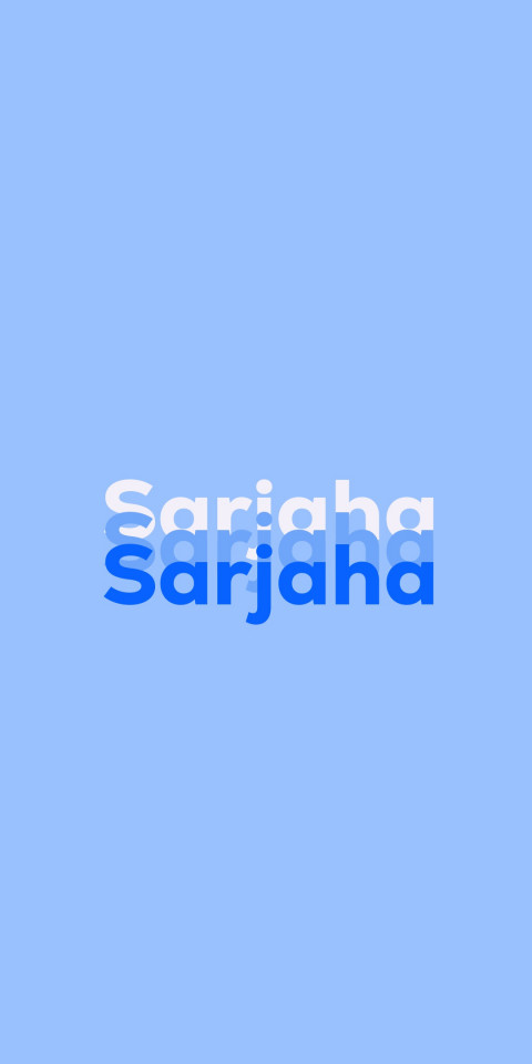 Free photo of Name DP: Sarjaha