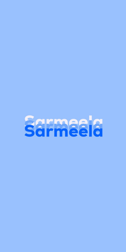 Free photo of Name DP: Sarmeela