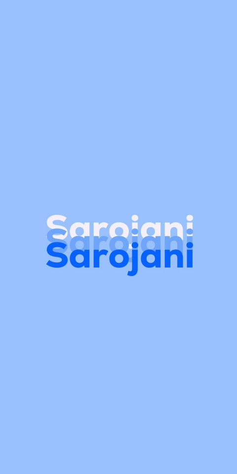 Free photo of Name DP: Sarojani