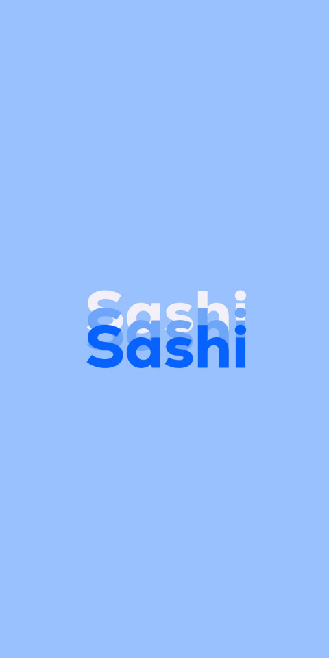 Free photo of Name DP: Sashi