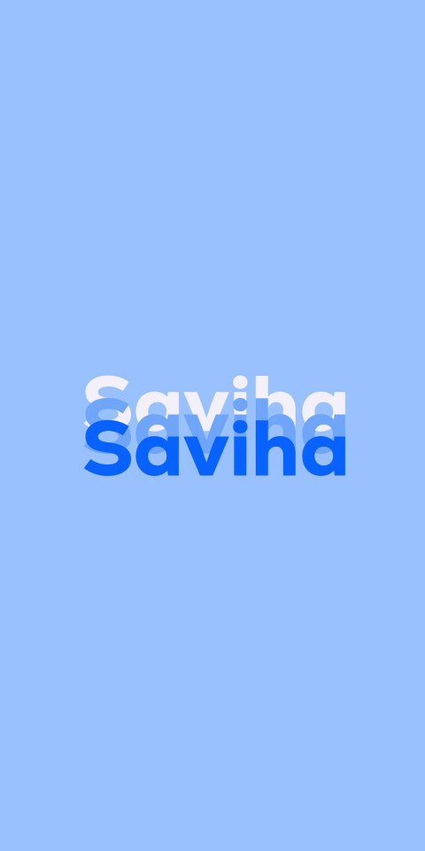 Free photo of Name DP: Saviha