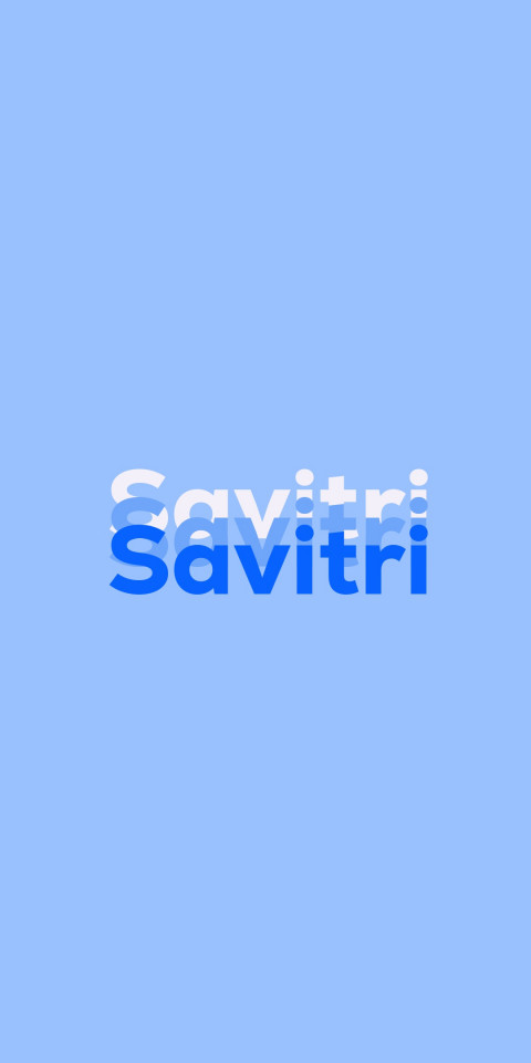 Free photo of Name DP: Savitri