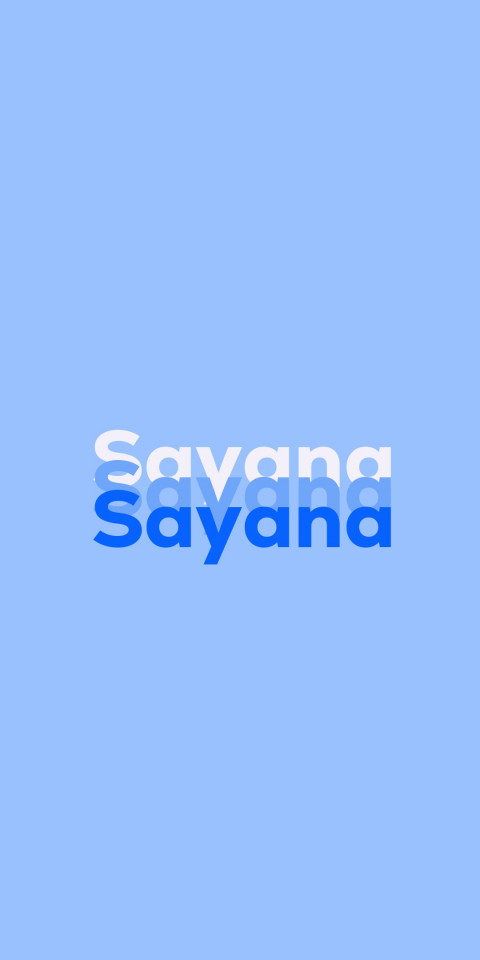 Free photo of Name DP: Sayana