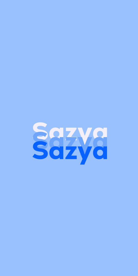 Free photo of Name DP: Sazya