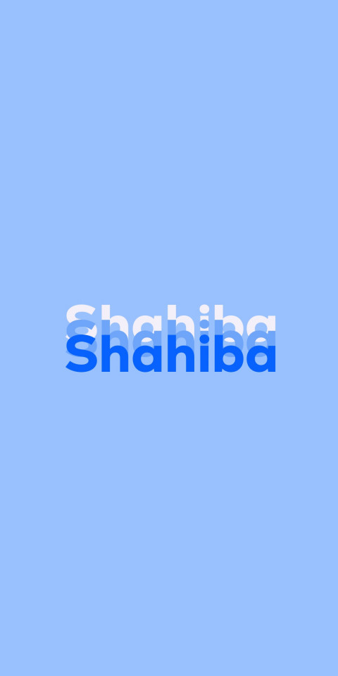 Free photo of Name DP: Shahiba