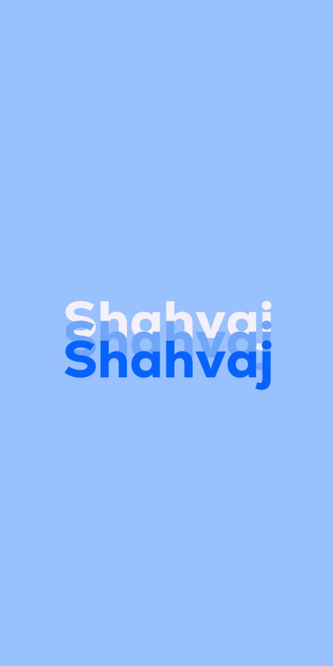 Free photo of Name DP: Shahvaj