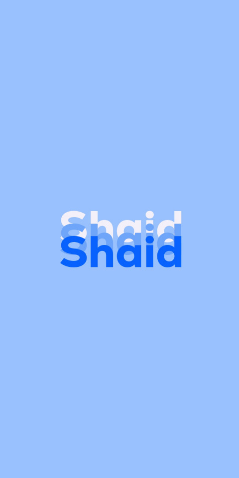 Free photo of Name DP: Shaid