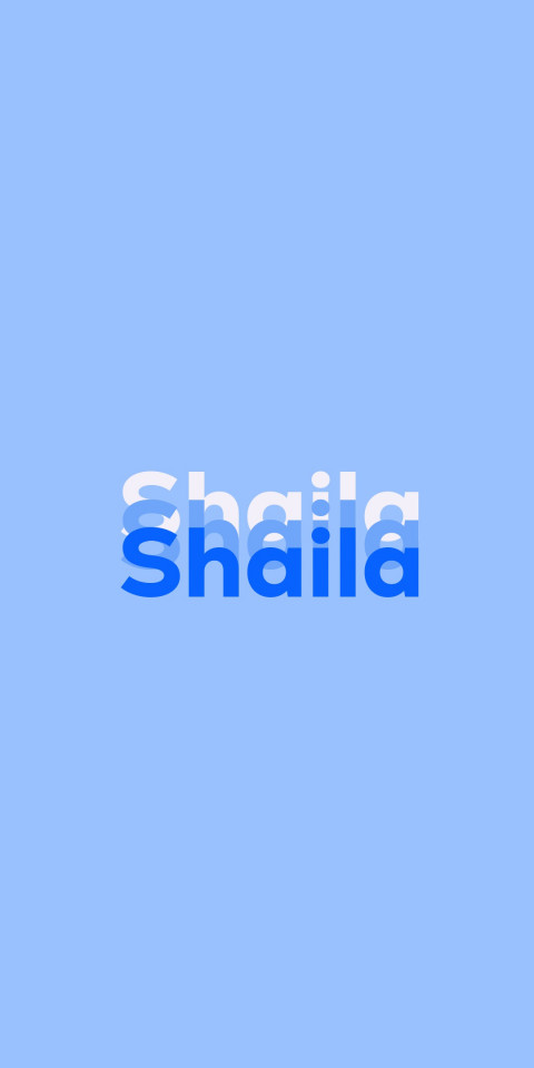 Free photo of Name DP: Shaila