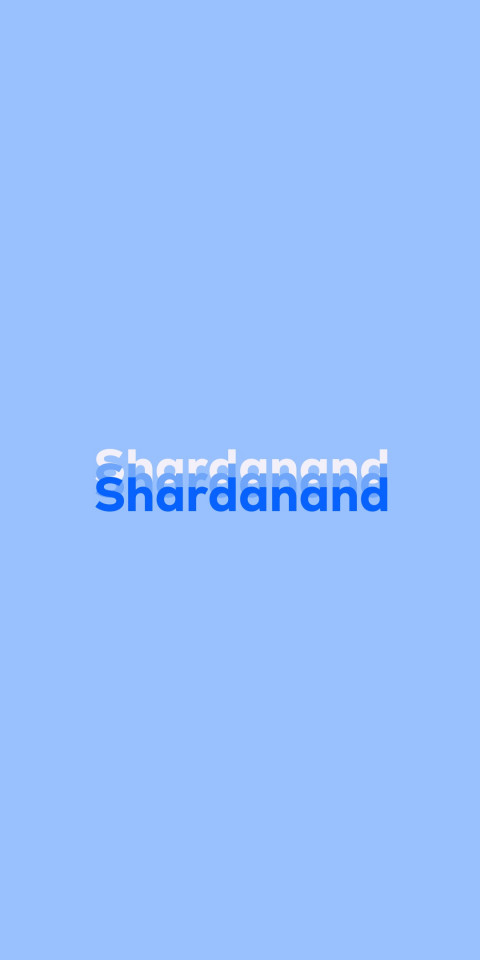 Free photo of Name DP: Shardanand