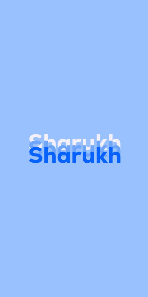 Free photo of Name DP: Sharukh