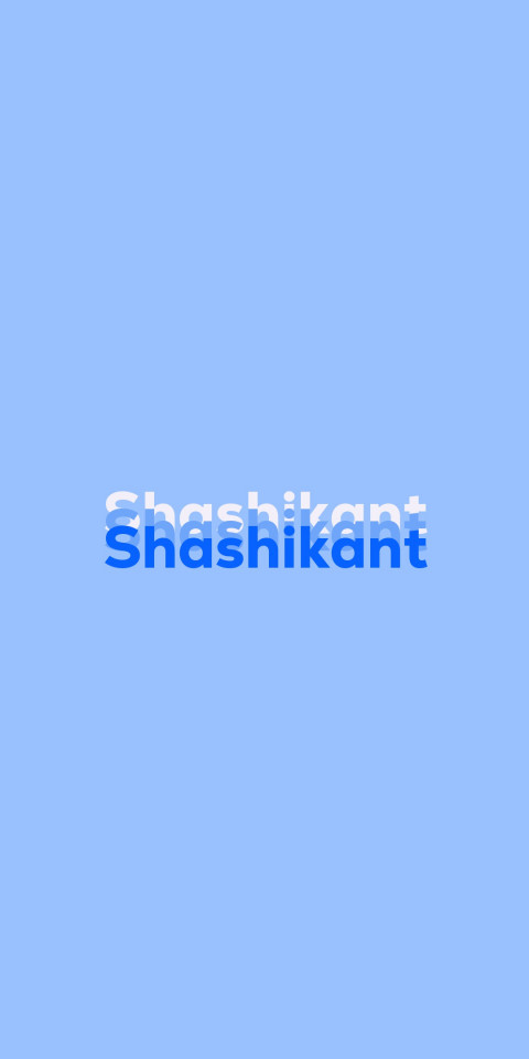 Free photo of Name DP: Shashikant