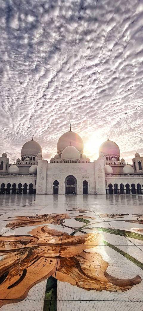 Free photo of Sheikh Zayed Grand Mosque Wallpaper #272