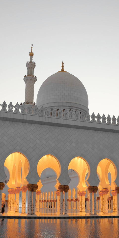 Free photo of Sheikh Zayed Grand Mosque Wallpaper #366