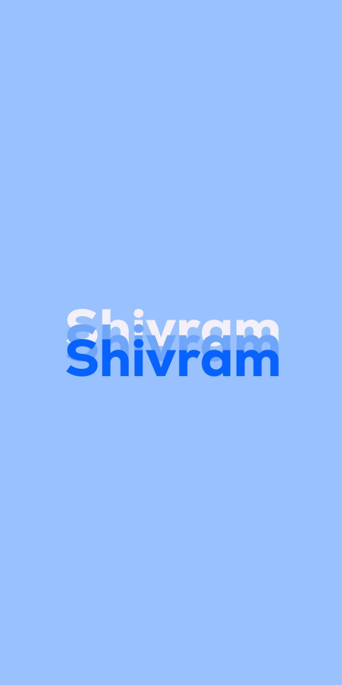 Free photo of Name DP: Shivram