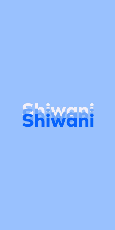 Free photo of Name DP: Shiwani