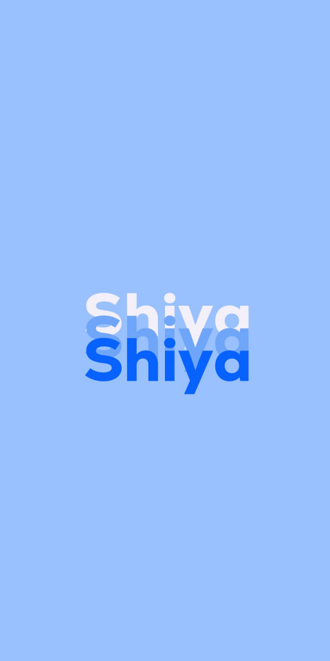 Free photo of Name DP: Shiya