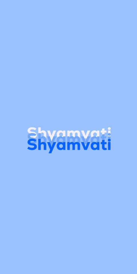 Free photo of Name DP: Shyamvati