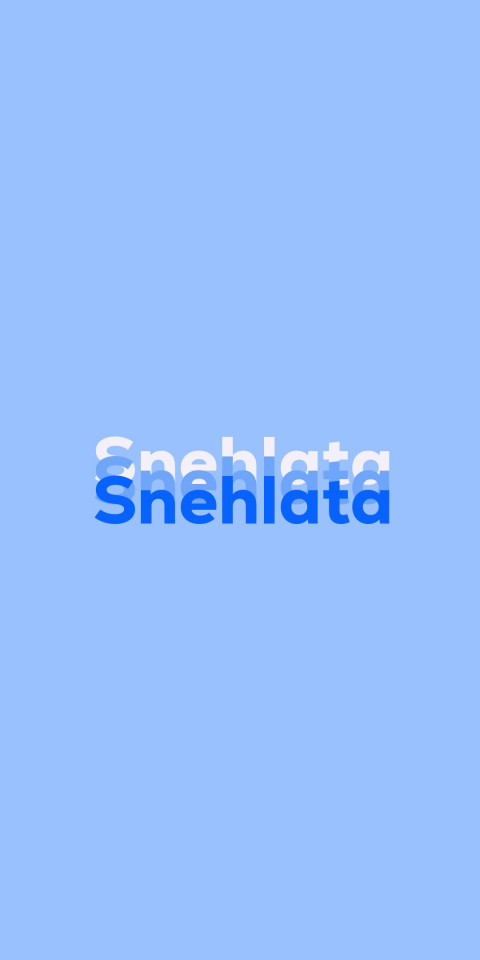 Free photo of Name DP: Snehlata