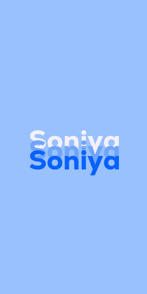 Free photo of Name DP: Soniya