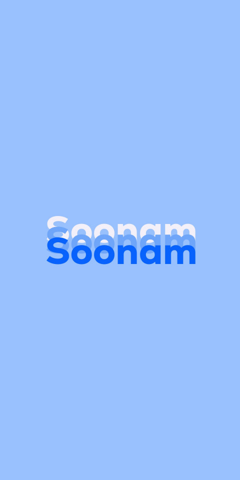 Free photo of Name DP: Soonam