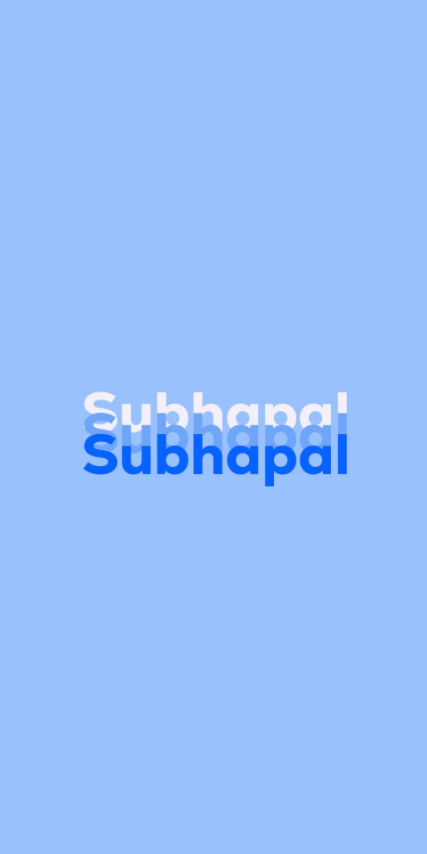 Free photo of Name DP: Subhapal