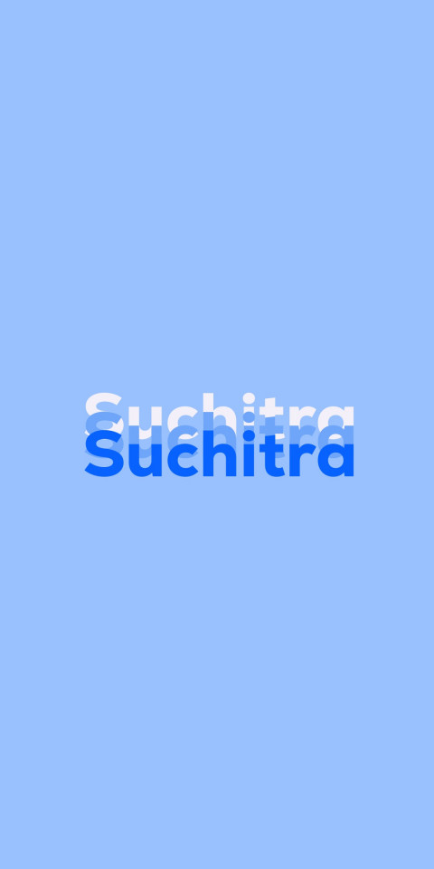 Free photo of Name DP: Suchitra